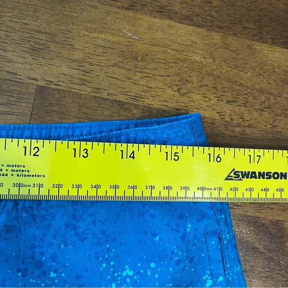 O’rageous boys blue green swim trunks size xl 18-20 - Picture 3 of 8